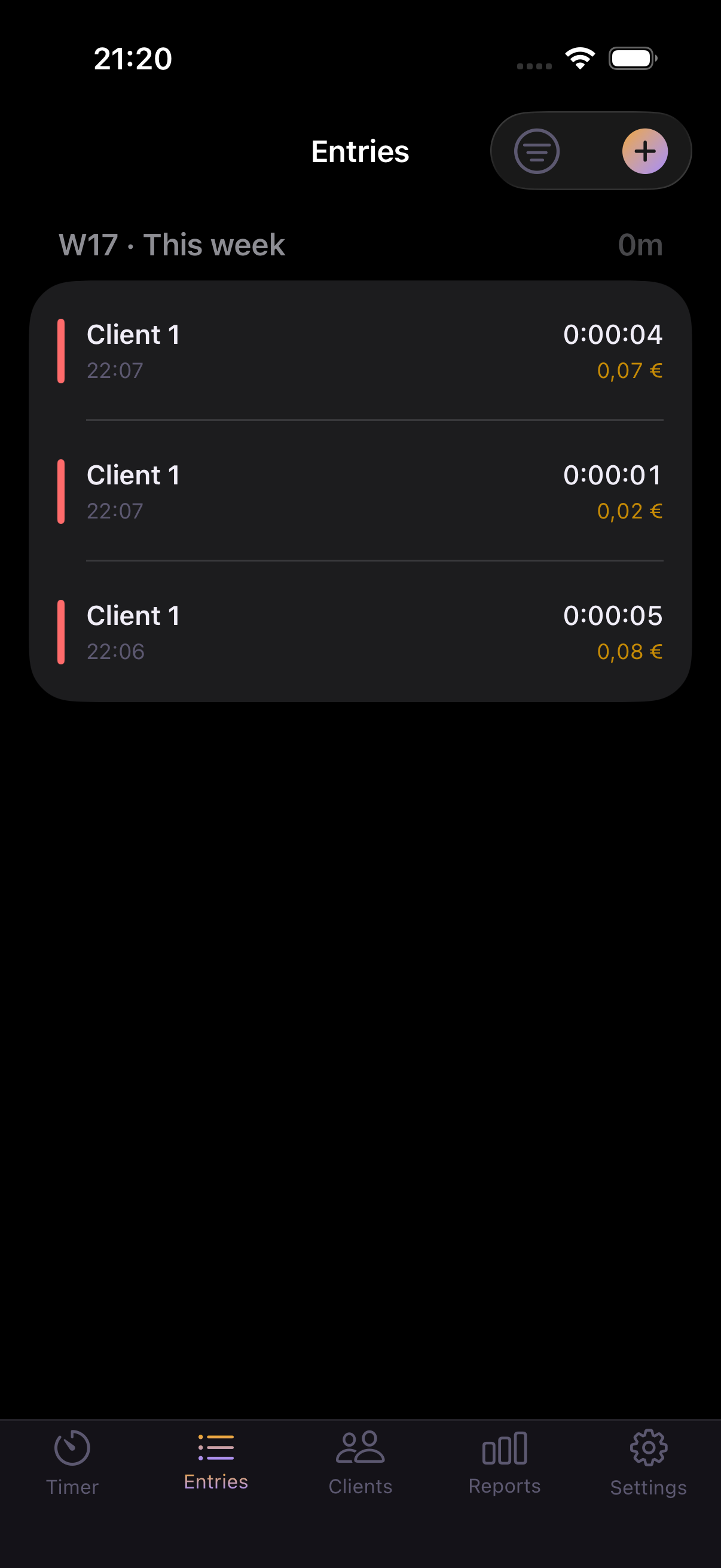 App screenshot